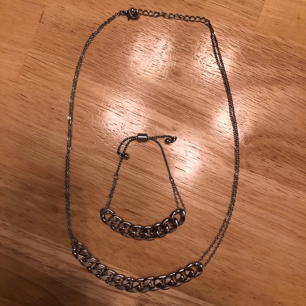 Silver Link Set